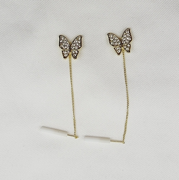 Butterfly Shaped Fashion Earrings - Picture 5 of 6